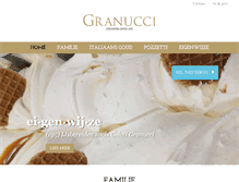 Tablet Screenshot of granucci.nl